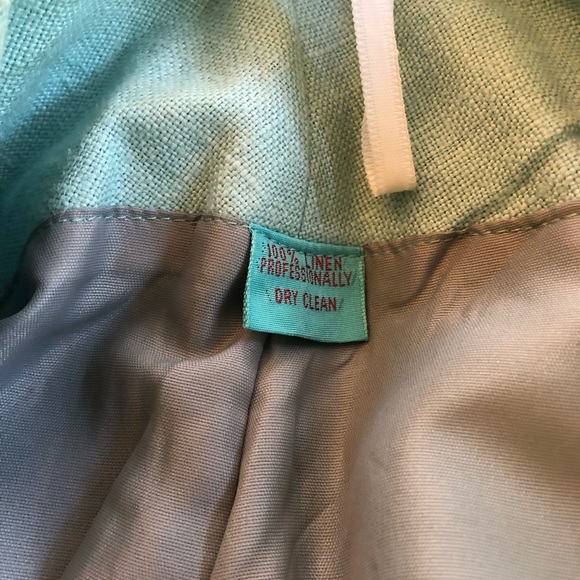 French linen skirt with full lining - Picture 9 of 10